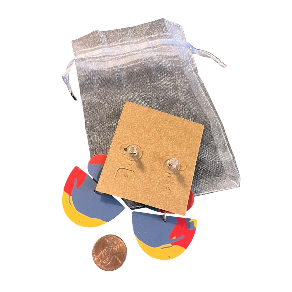 🍭5 for $20🍭 Plunder NIB Primary Earrings CC - Picture 2 of 7